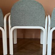 Gae Aulenti Orsay chair set Knoll 1970s