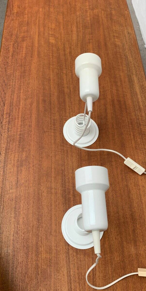 Vintage Postmodern Space Age Spring Table Lamps from Massive Lighting, 1980s, Set of 2