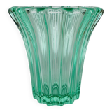 Art Deco vase Pierre d'Avesn, green color