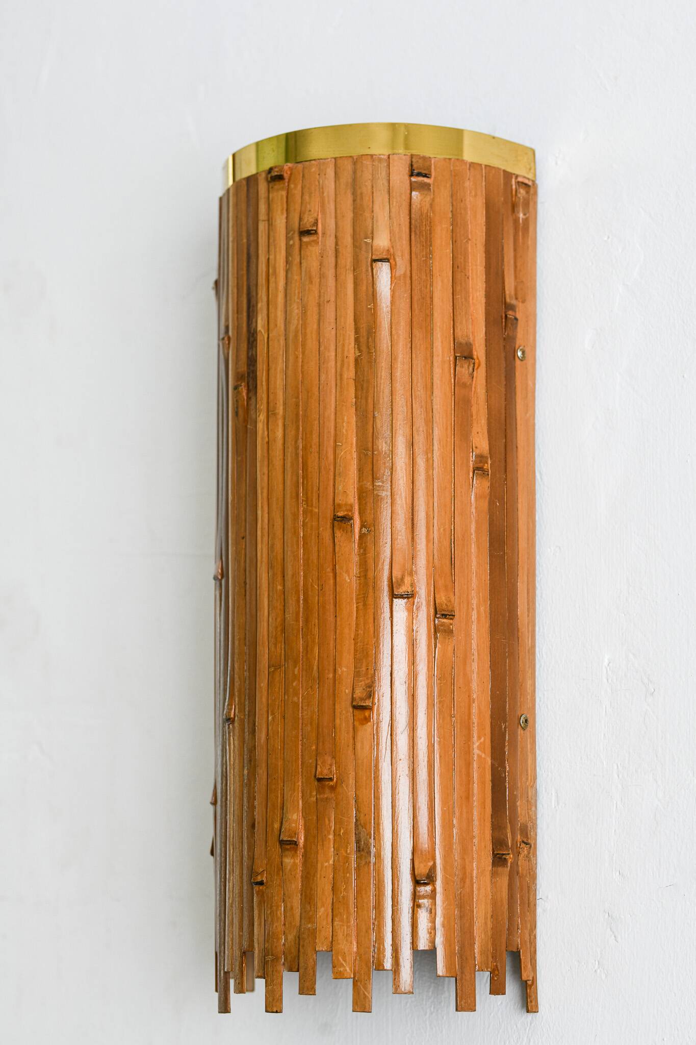 Applique murale en bambou