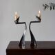 Pair of candle holders #Arclumis / Matthiew Hilton for SCP England / 80s
