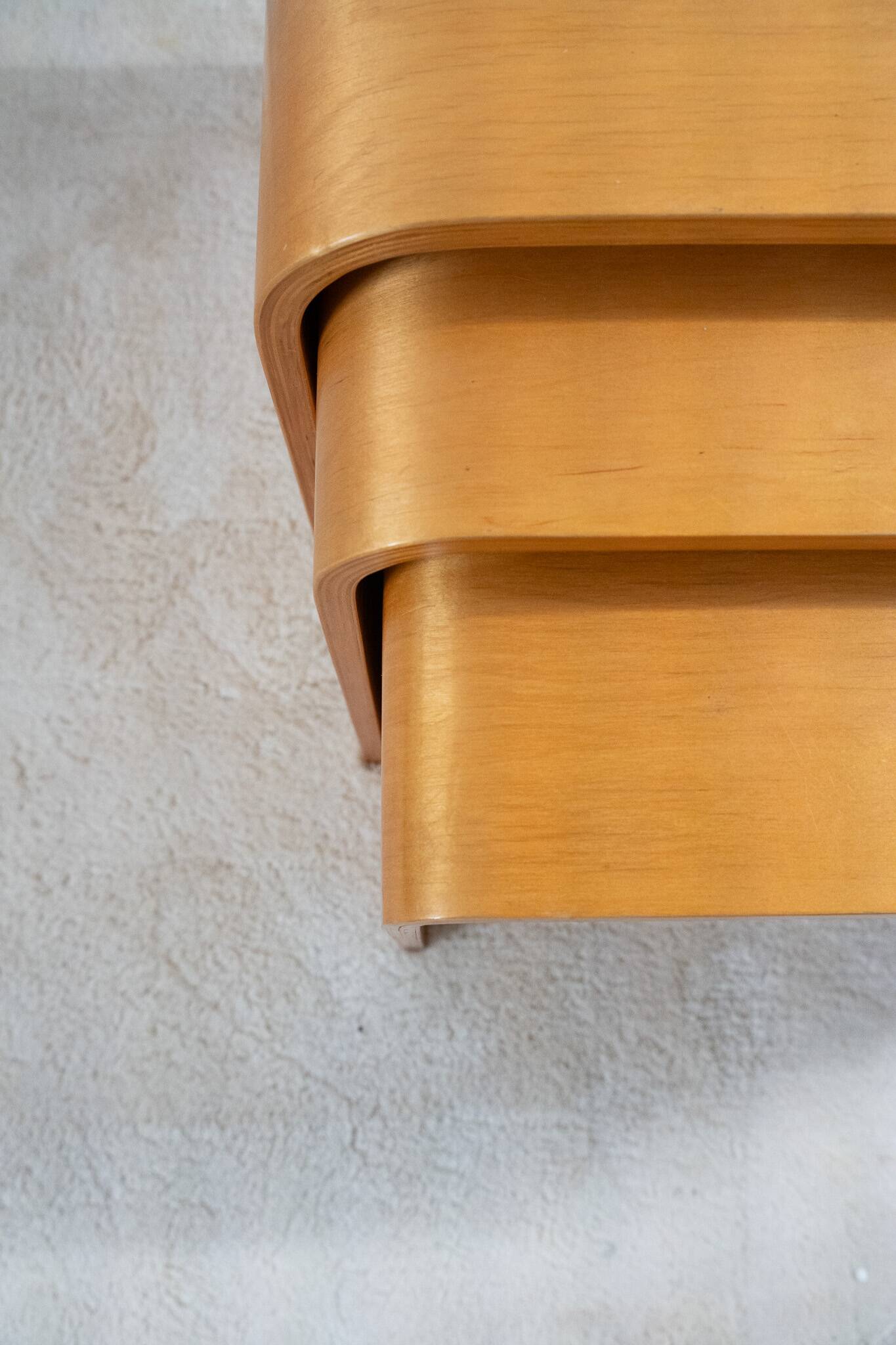 Vintage nesting tables