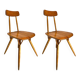 Set of Pirkka Dining Chairs attributed to Ilmari Tapiovaara for Laukaan Puu, Finland, 1950s