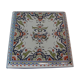 Dessous de plat faience rouen peint a la main decor floral