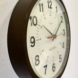 Vintage Brown Bakelite Wall Clock from Seth Thomas, 1980s