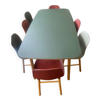 Norman Copenhagen table and chairs