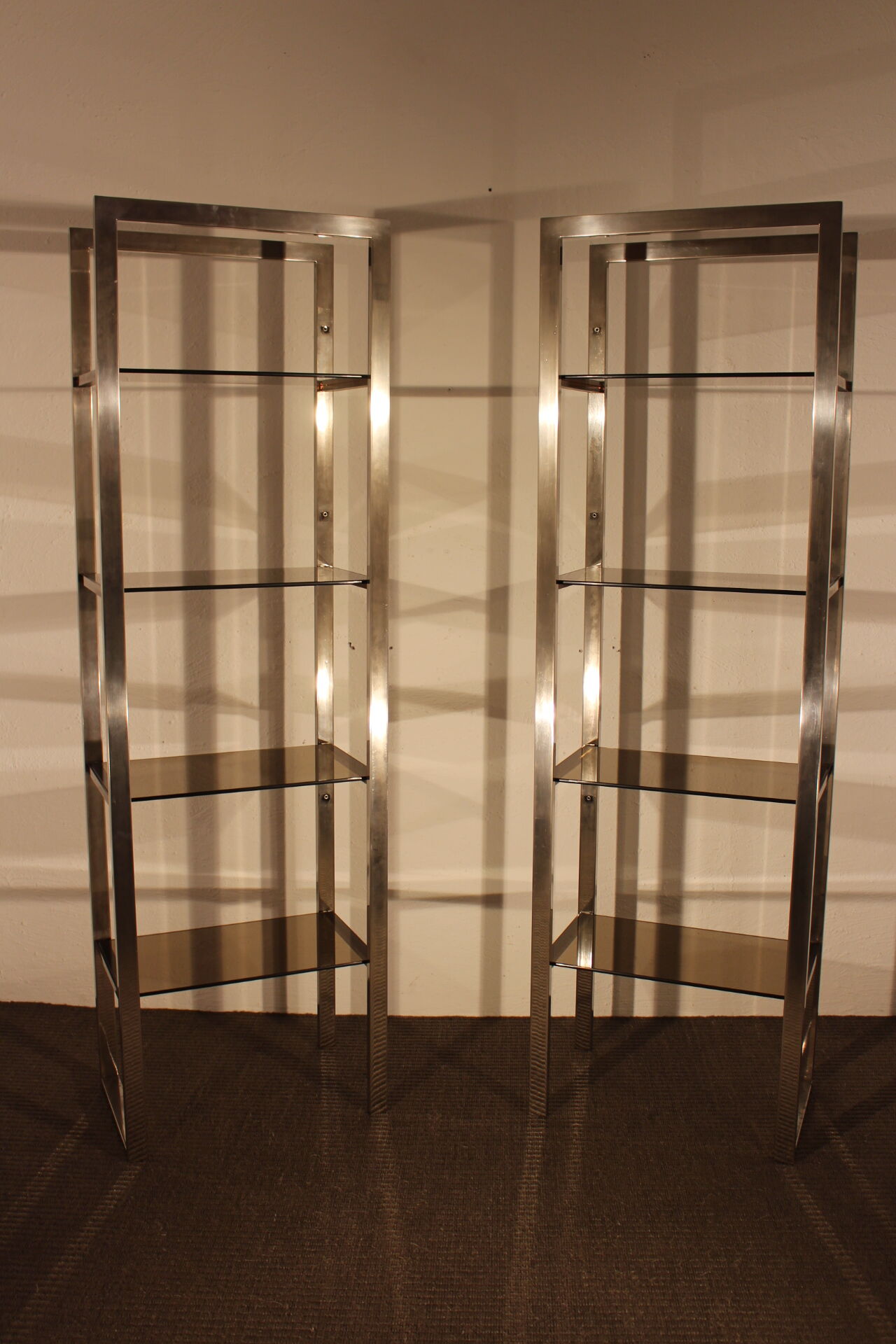 Pair of shelves 1970