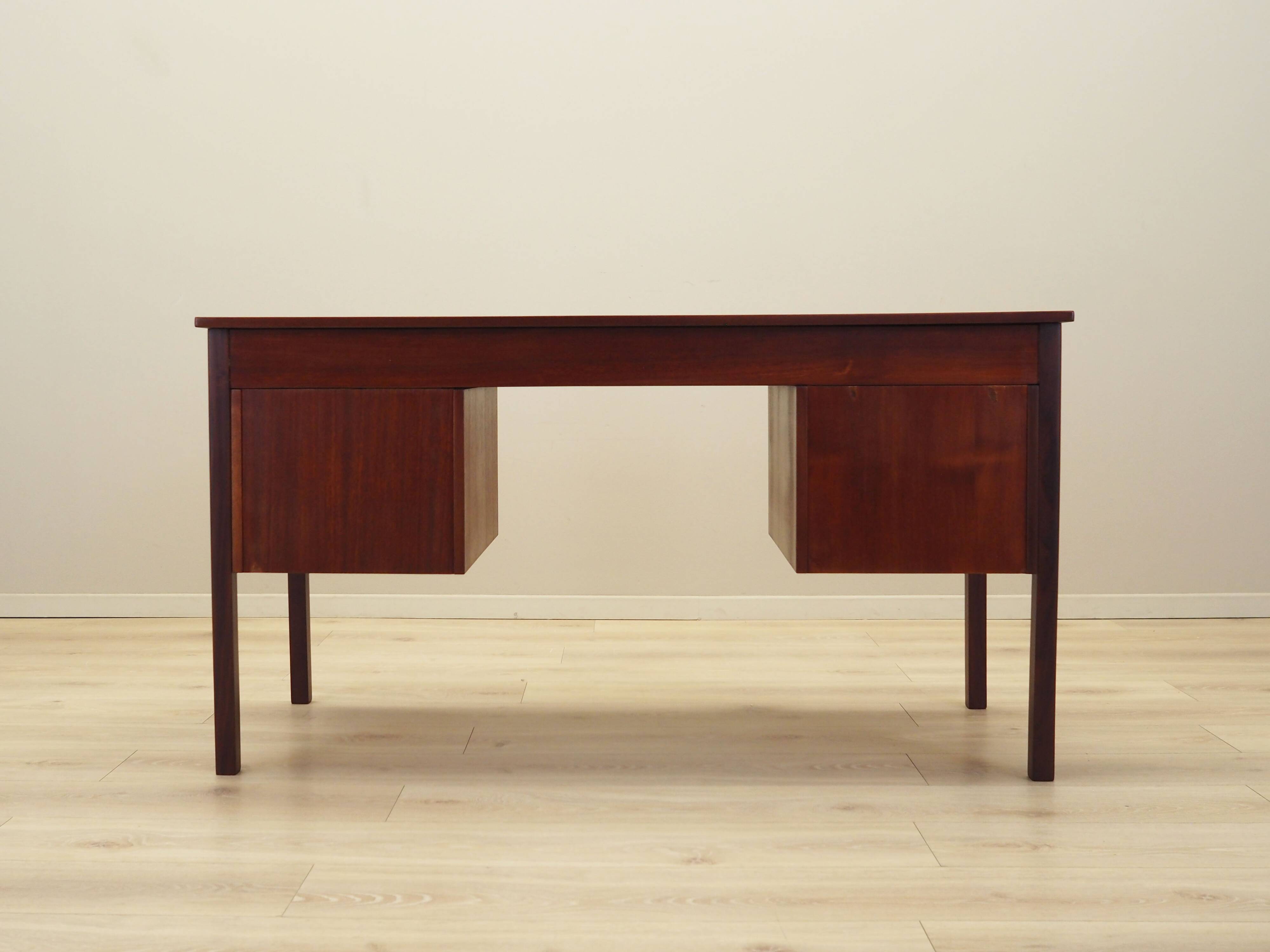 Teak desk, Danish design, 1970s, production: Denmark