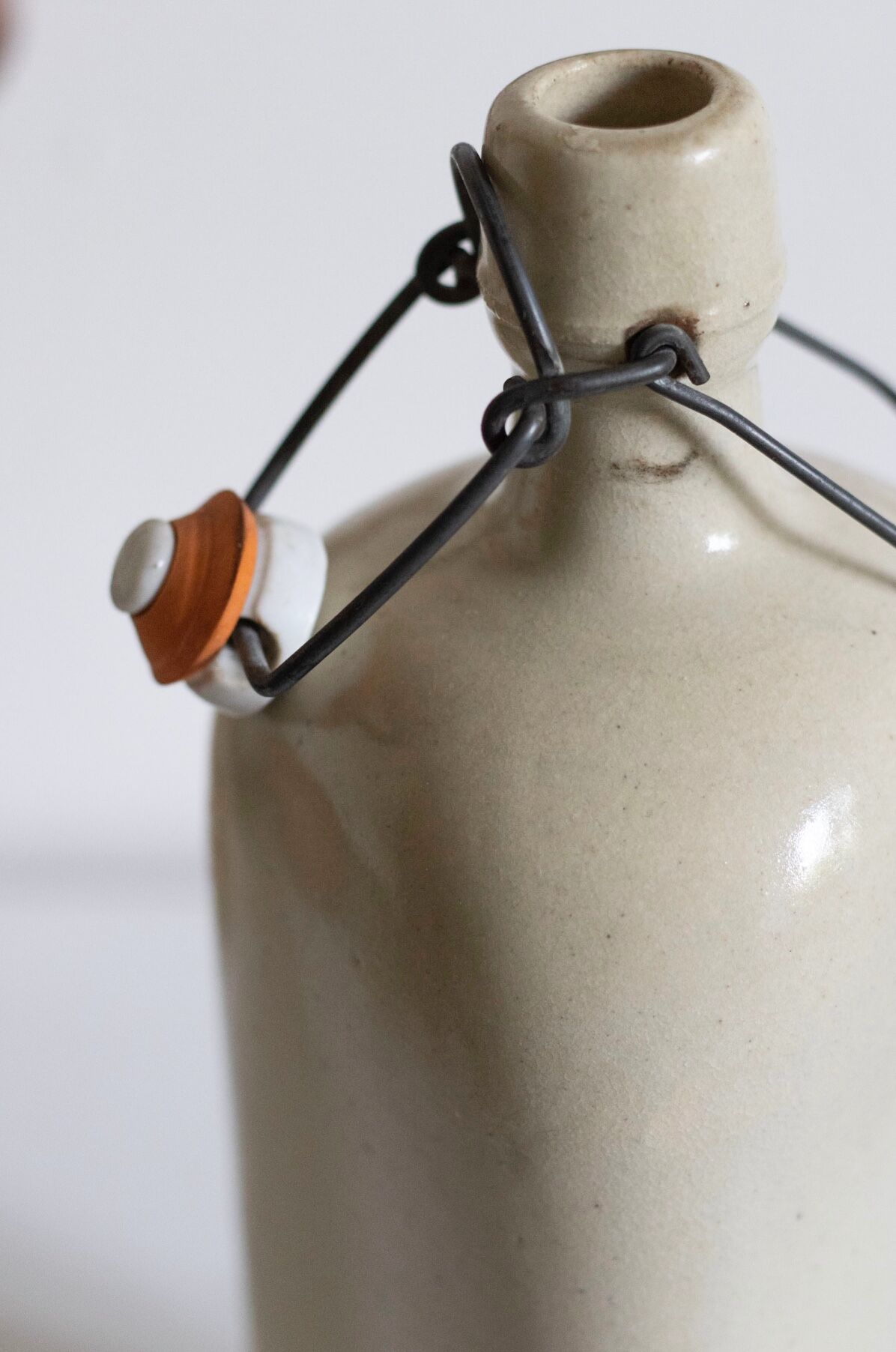 Old sandstone bottle