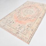 5x10 Long Wide Pale Red Oriental Pattern Persian Rug, 171x300Cm