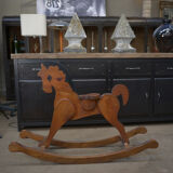 Former child rocking horse circa 1950