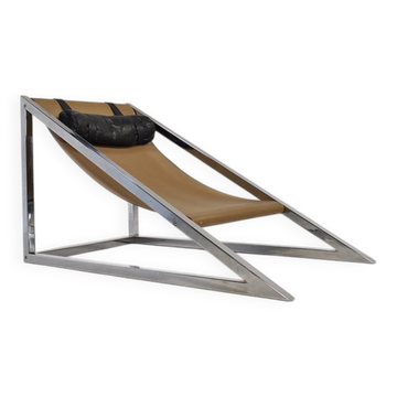 Chaise Lounge Mies italienne par Archizoom pour Poltronova, années 1960.