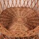Wicker child armchair
