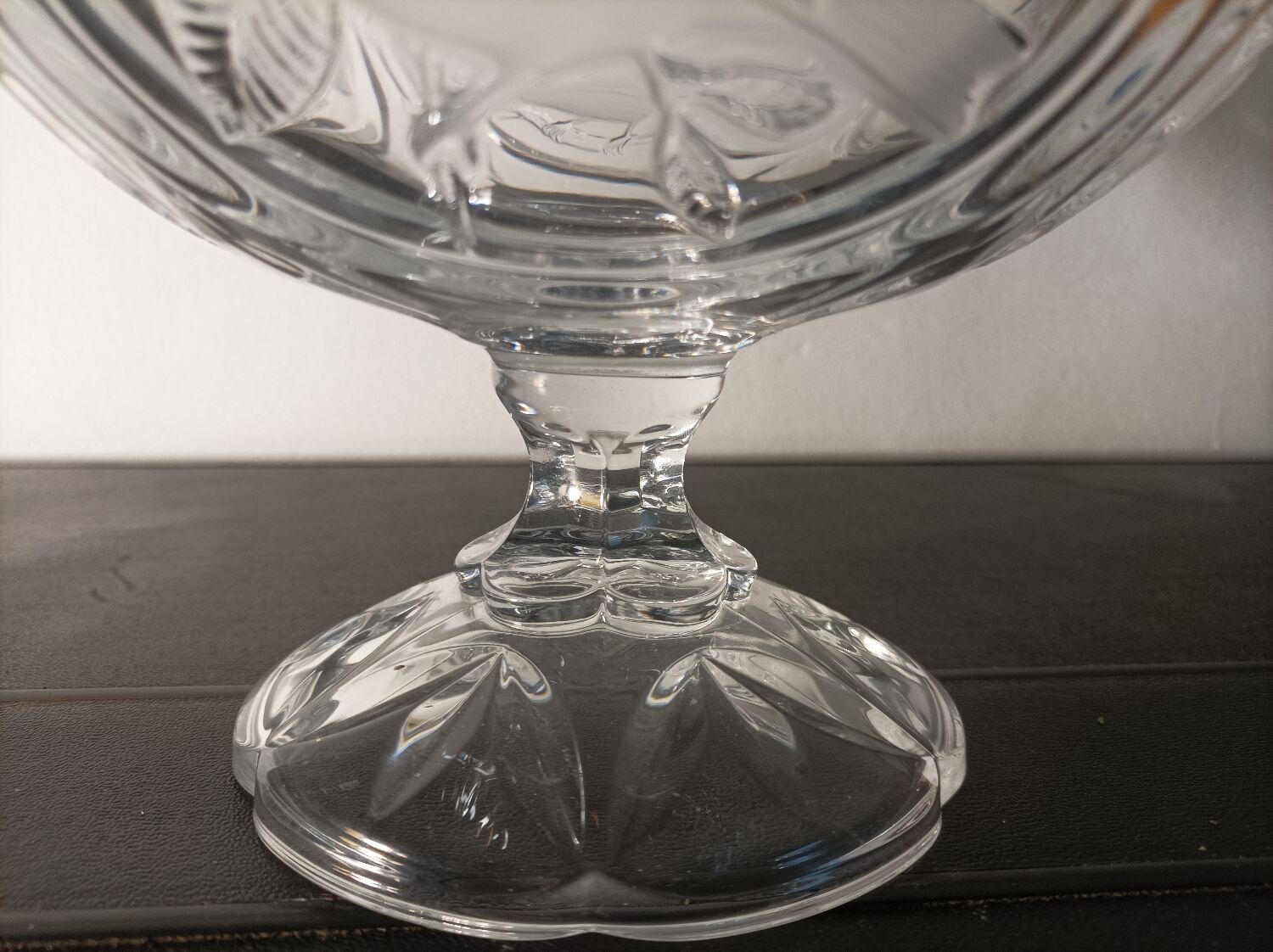 Fruit cup crystal Arques decorations birds