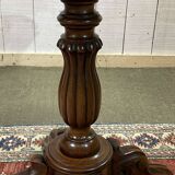 19th century Louis Philippe mahogany pedestal table