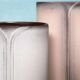 Set of vases VEB Haldensleben, 1960s, East German earthenware