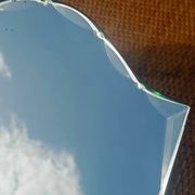 Miroir biseauté ancien de coiffeuse