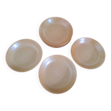 Stoneware soup plates