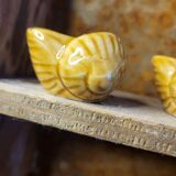 Set of 15 snails shells in ceramic