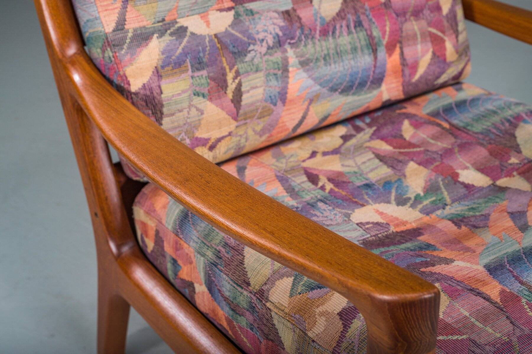 Danish teak Senator lounge chair by Ole Wanscher for Cado, 1960s