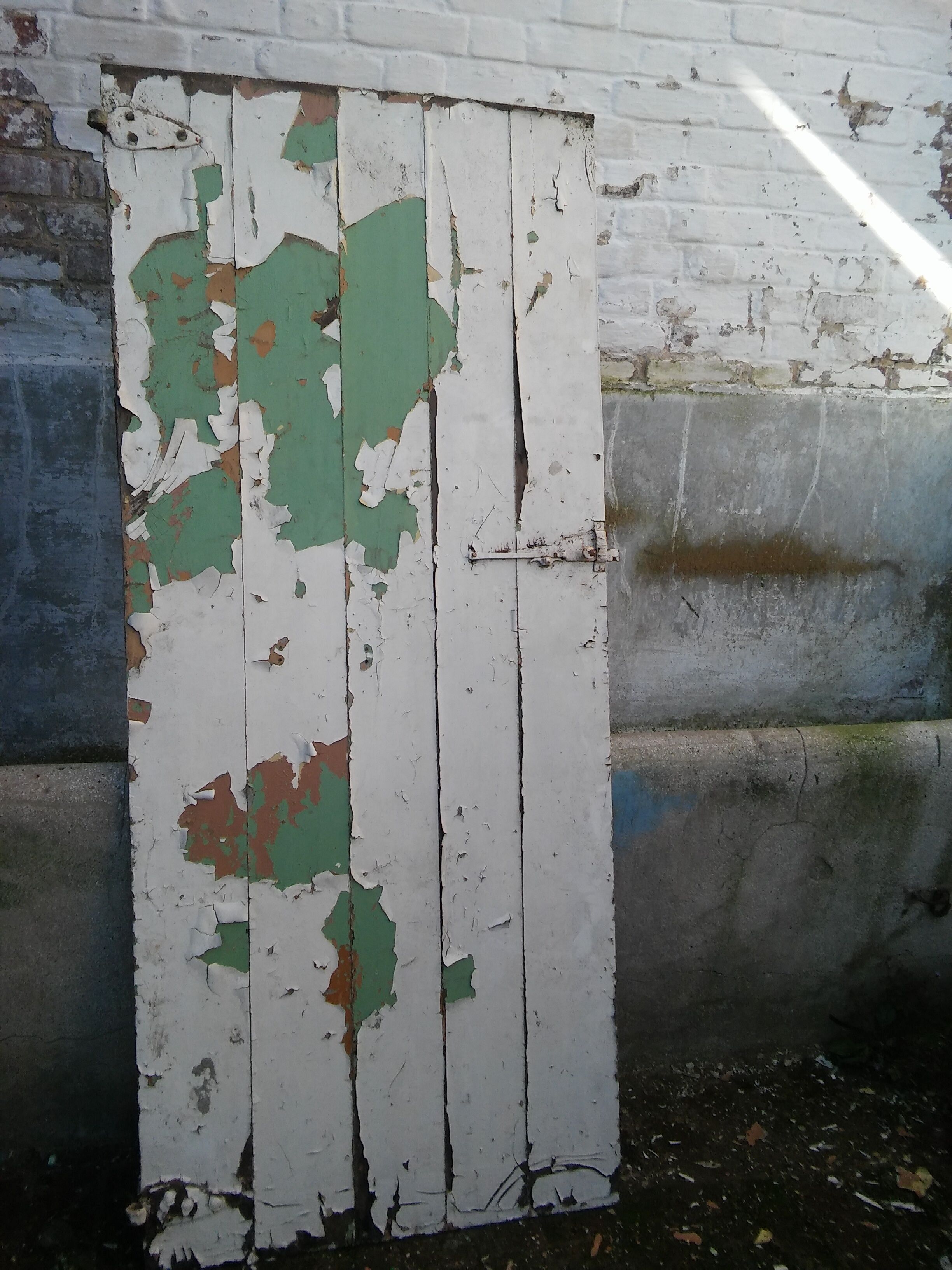 Door time white farm from the beginning of last century