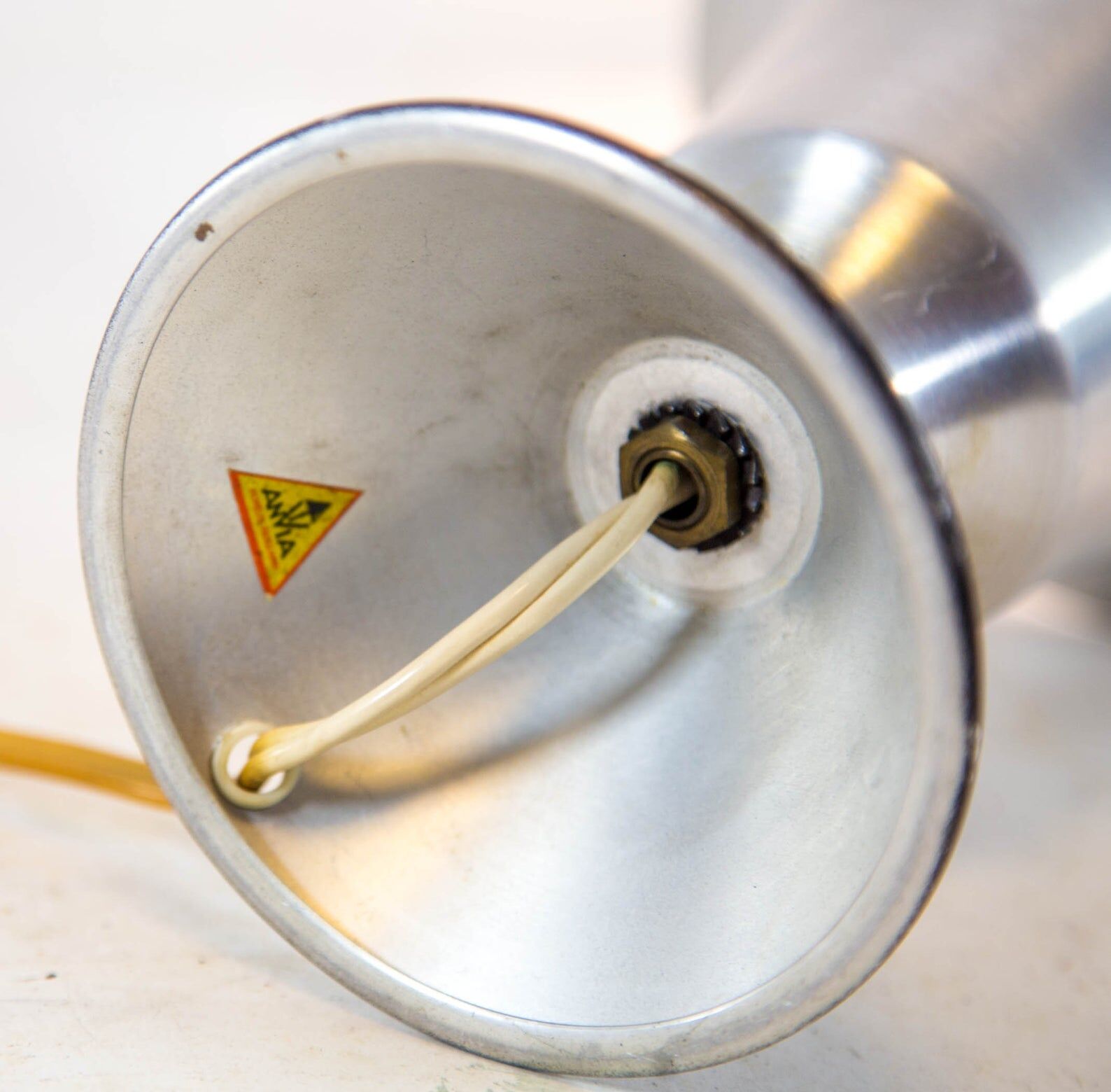 Vintage Anvia space era table lamp from the 1960s