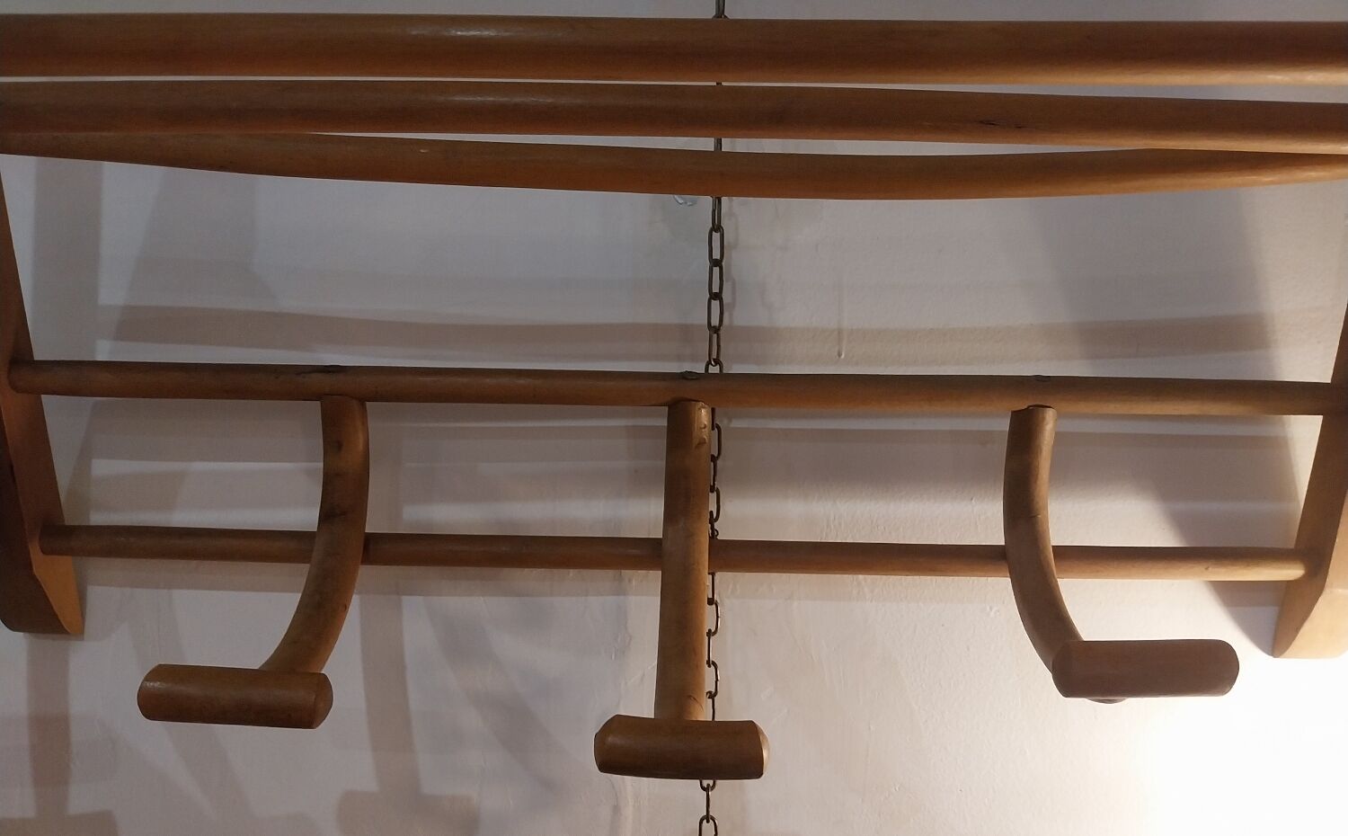 Wall-mounted coat rack