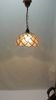 Vintage Capiz Shell Pendant Lamp – Woven Mother of Pearl Shade,