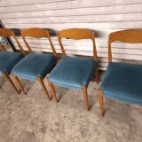 Vintage Scandinavian teak chairs 1960