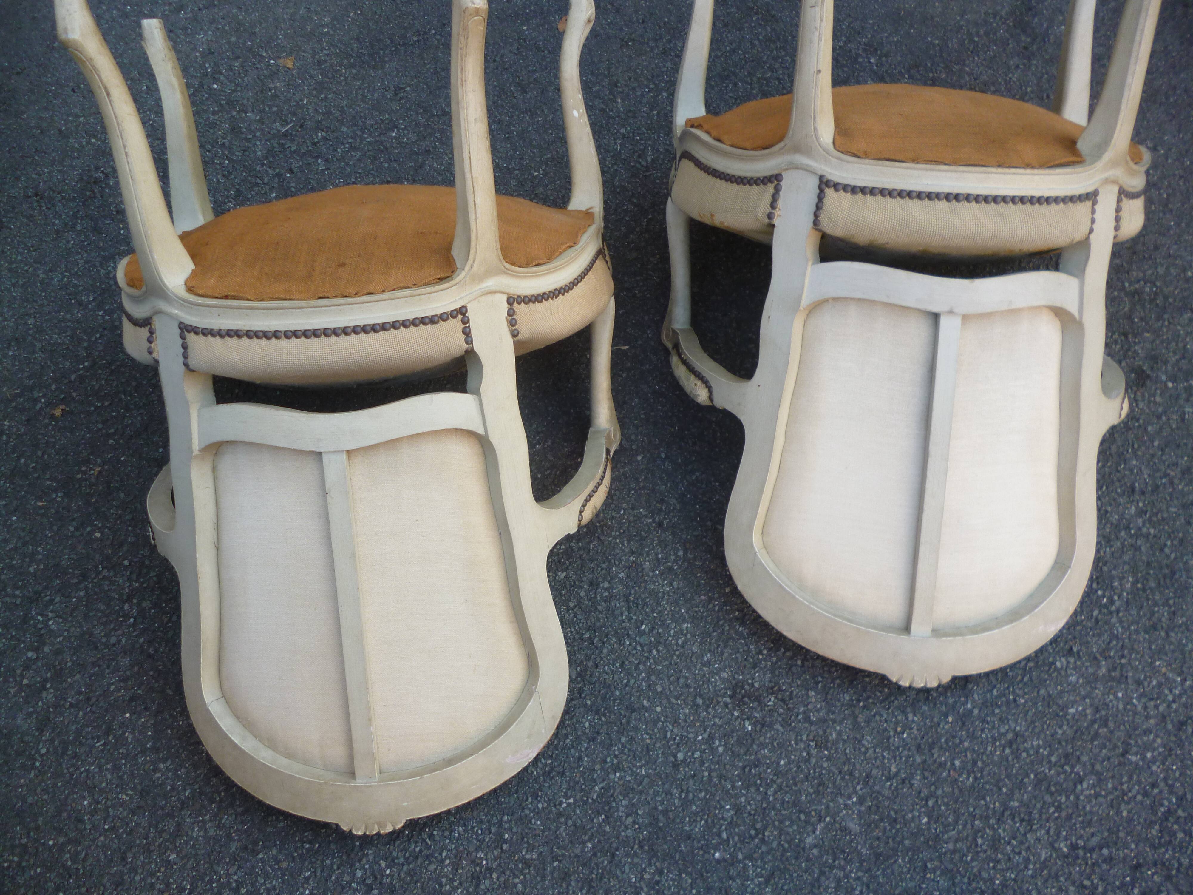 Beautiful pair of Louis xv armchair