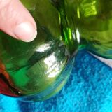 Green coloquinte vase