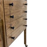 Modernist threader, with organizer, GDR, 1960s.