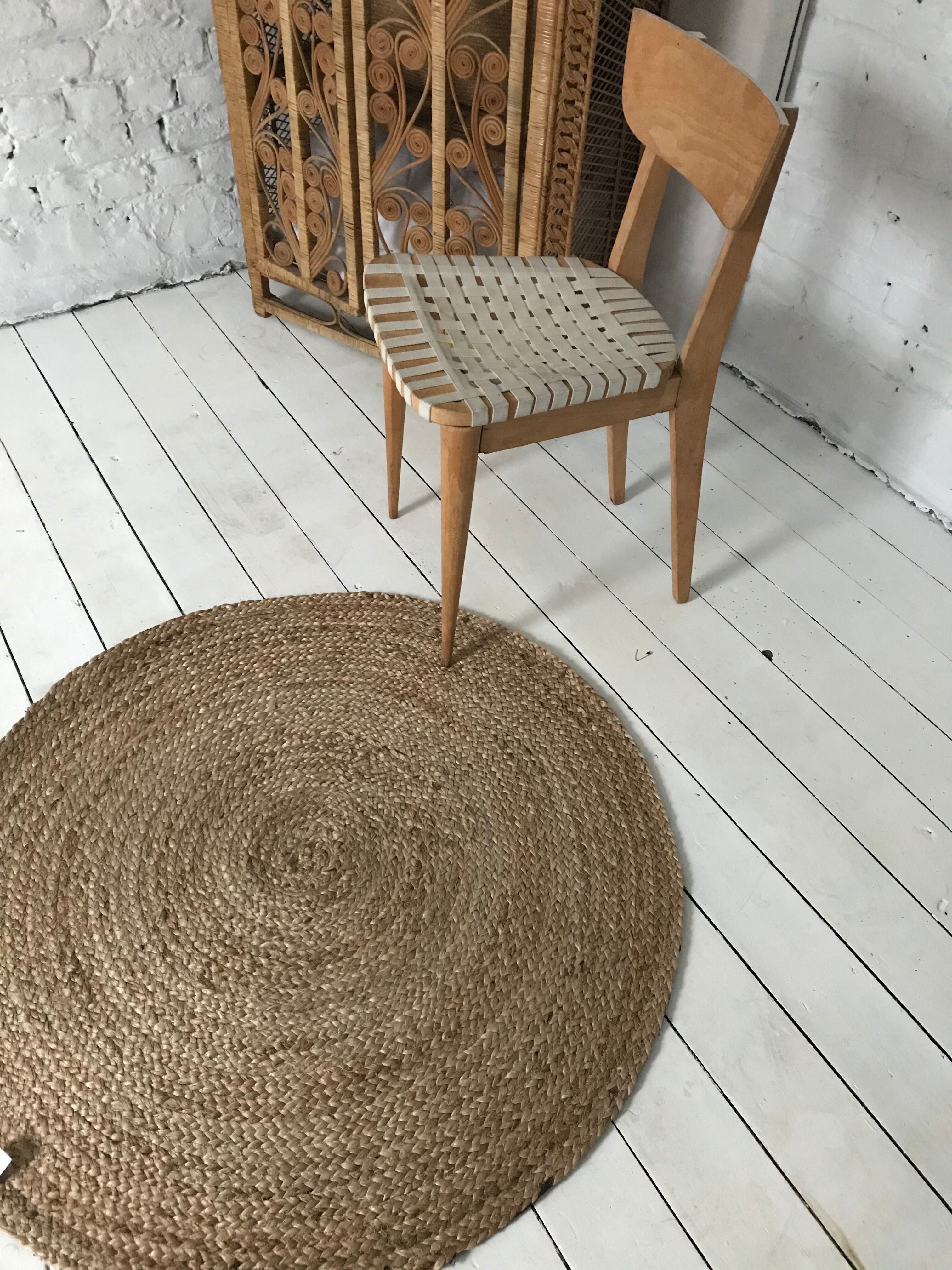 Tapis en corde rond 93cm