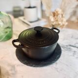 Le Creuset casserole nº18 in black cast iron
