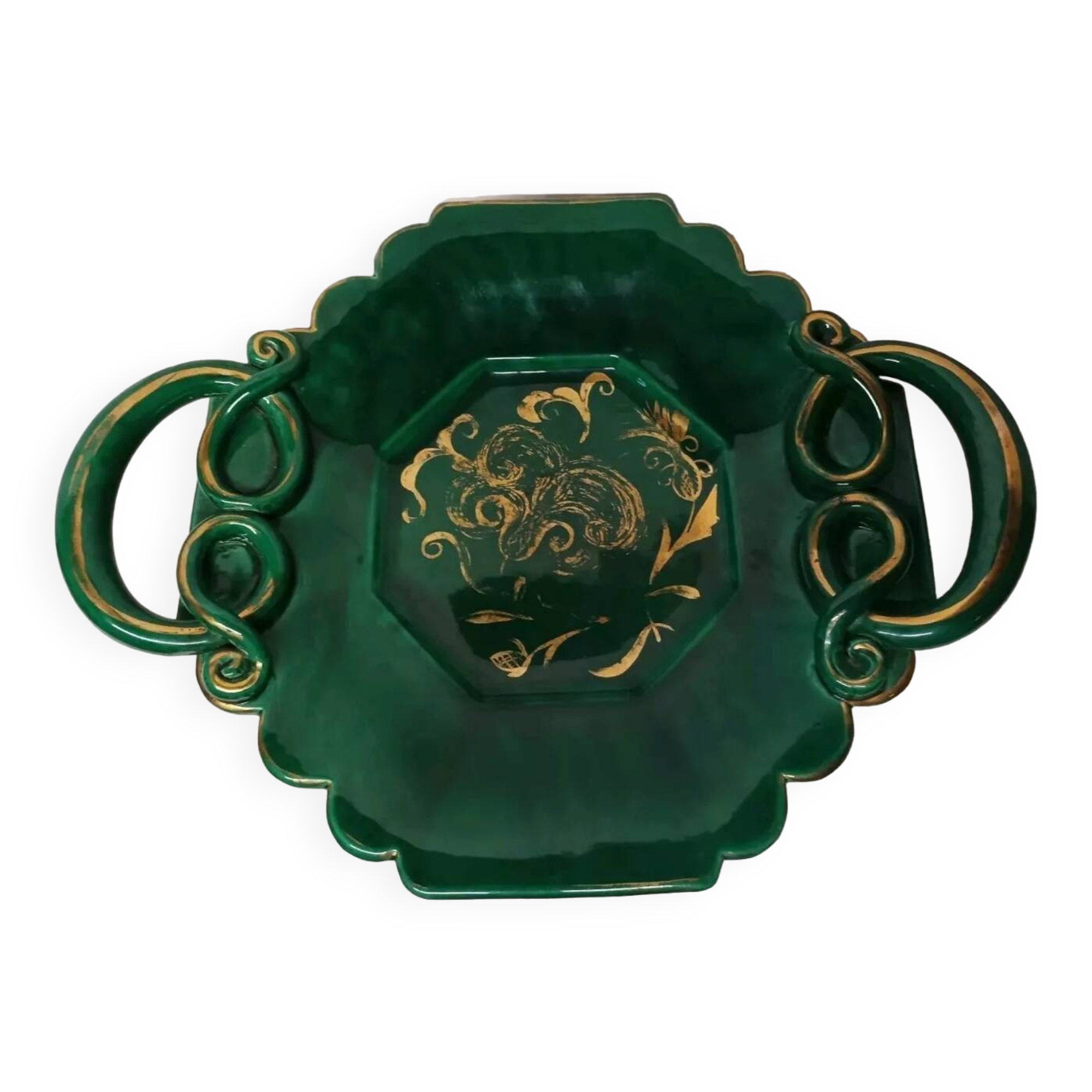 Fruit bowl signed L. Bros Vintage