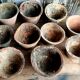 Lot de pots à résine des Landes