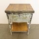 Commode en fer industriel gris, années 1950