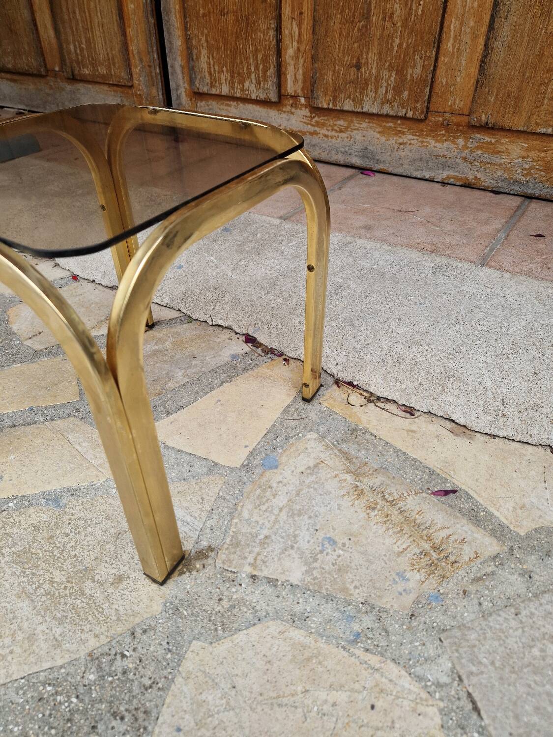 Vintage side coffee table