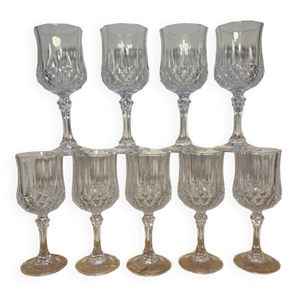 9 vintage wine glass