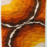 Vintage wool rugs , Italy 70s