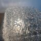 Chisled glass ceiling light