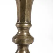 French 18th-century brass candlestick – Louis XV