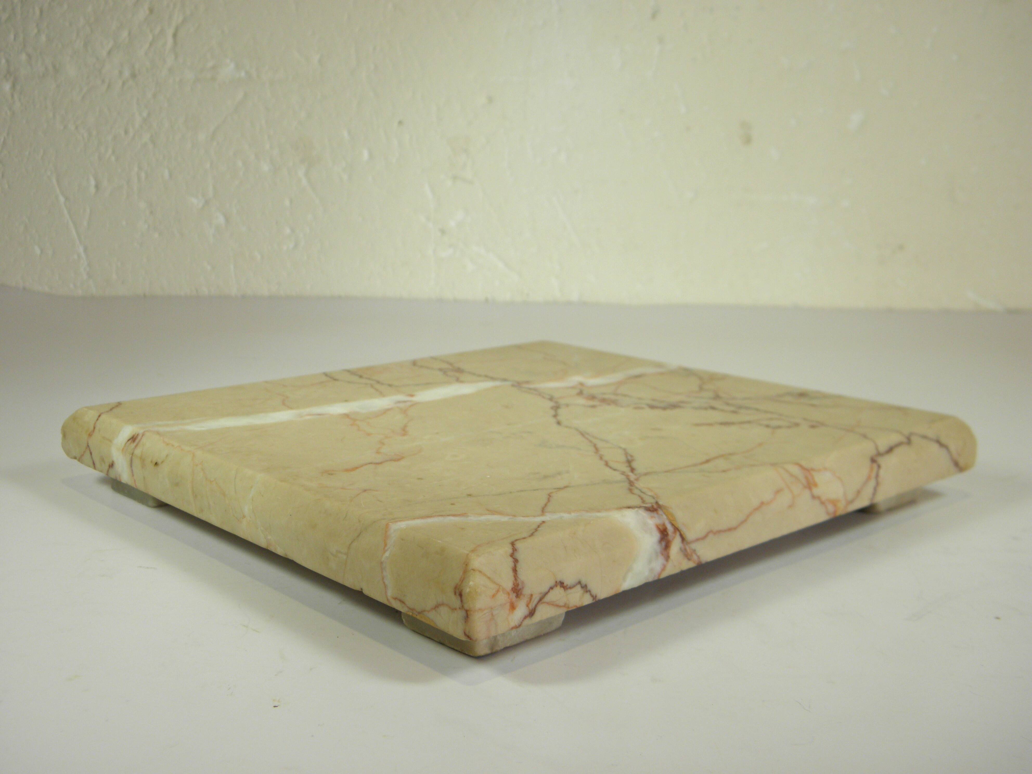 Marble trivet 20 x 20 cm