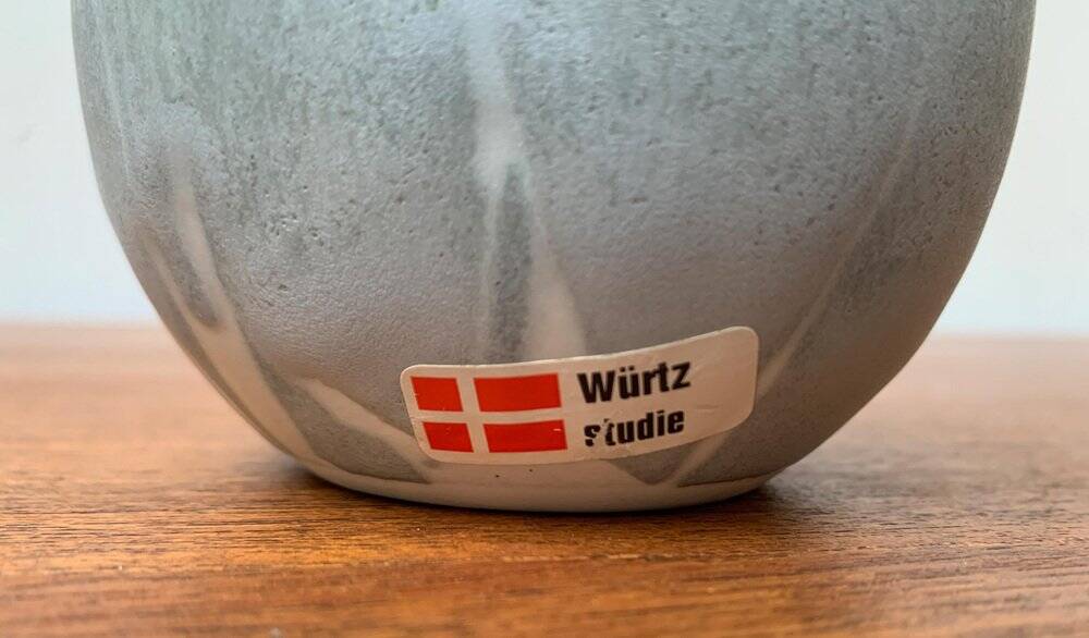Vintage Danish Vase from Aage and Kasper Würtz