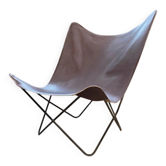 Vintage leather armchair