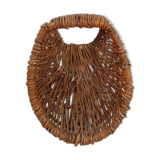 Bird's nest basket, vintage wall decoration