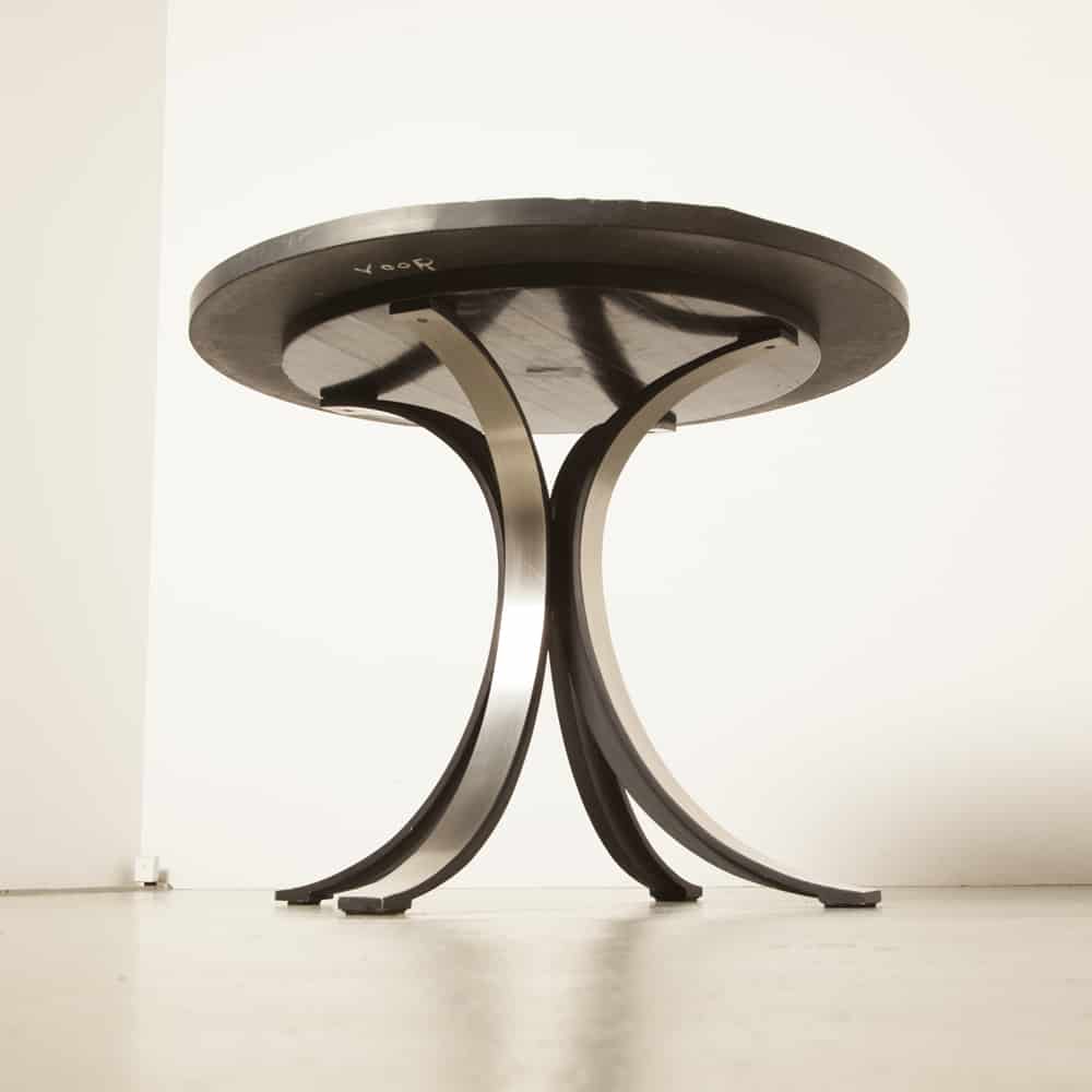 Table en ardoise T69 par Osvaldo Borsani