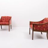 Pair of elegant armchairs by Ole Wanscher for P. Jeppensen, 1960’s Denmark