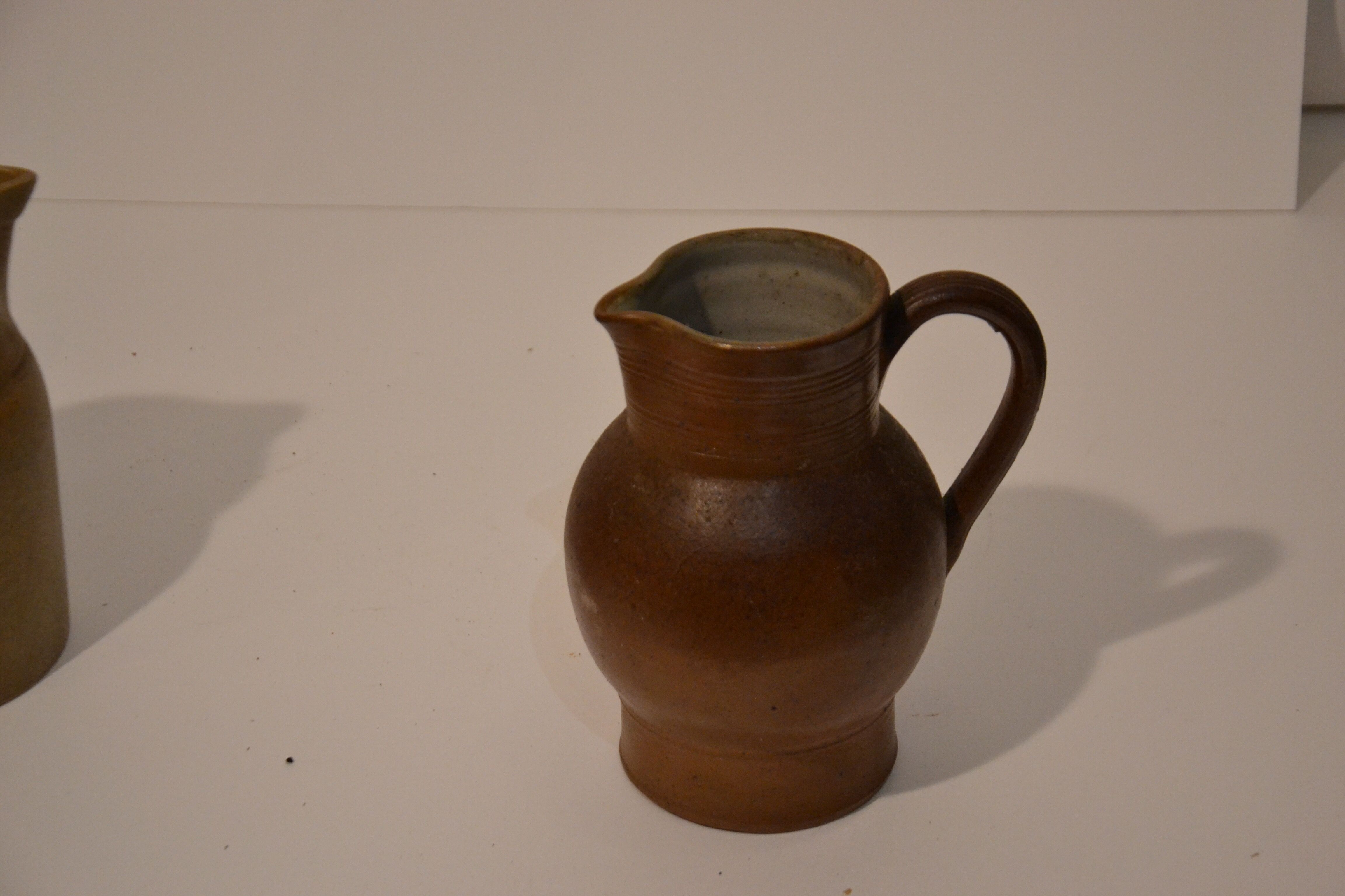 Berry region stoneware pitcher
