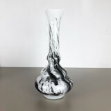 Vase pop art en opaline vintage Italie années 1970